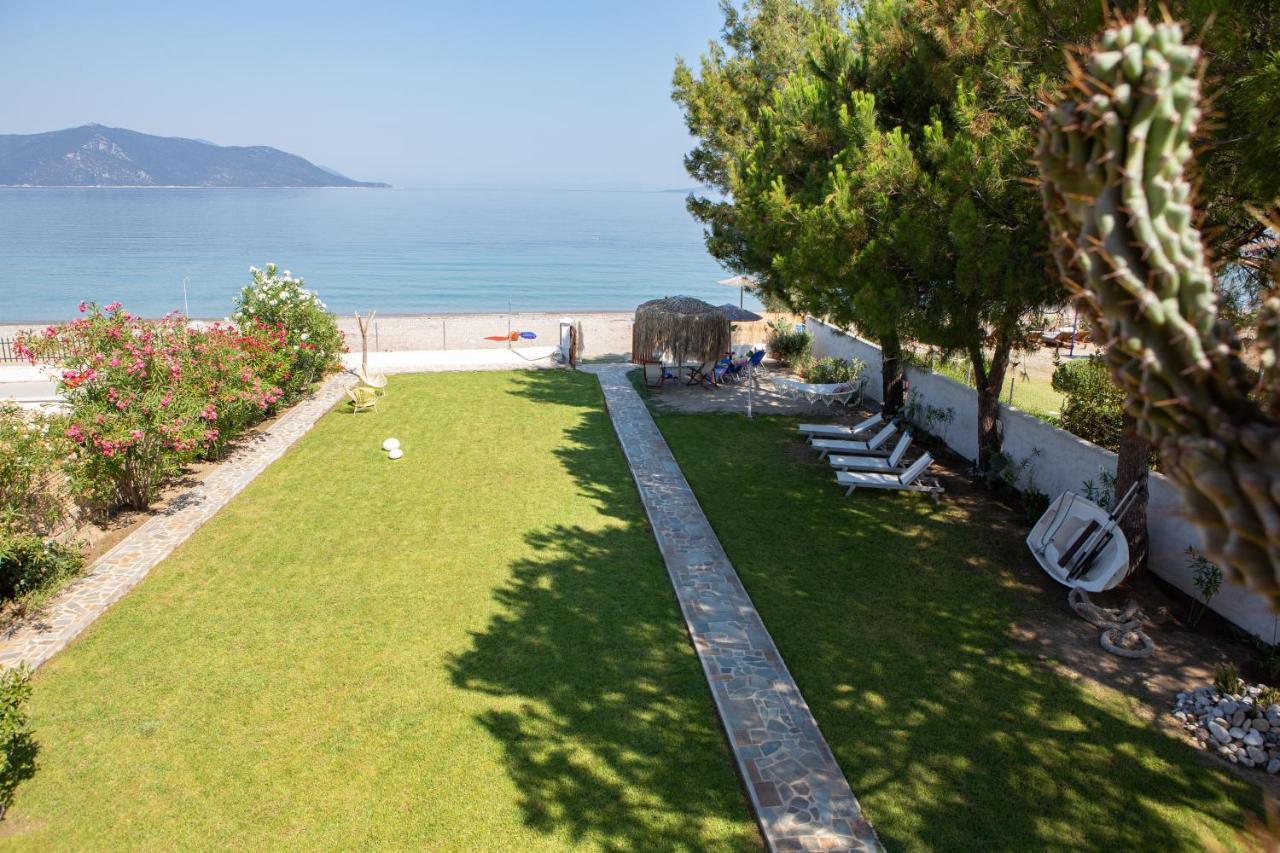 Pampas Seafront Villa, 6 Bedrooms, North Evvoia Kanatádhika Екстериор снимка